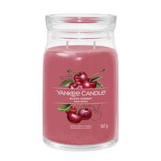 Yankee Candle Aromatická svíčka Signature sklo velké Black Cherry 567 g