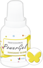 Food Colours gelová barva PowerGel Sunshine Glow 20 g