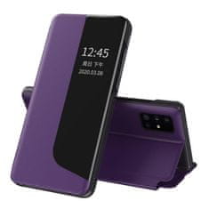 OEM Knížkové pouzdro s imitací kůže na Huawei P40 purple