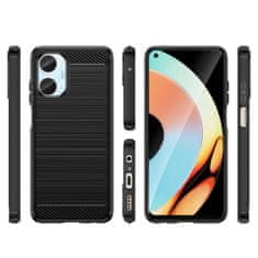 OEM Carbon silikonové pouzdro na Realme 10 Black