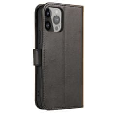 OEM Magnet Case elegantní knížkové pouzdro na iPhone 15 6.1" Black