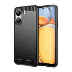 OEM Silikonový obal na Xiaomi Redmi 13C/POCO C65 Carbon Black