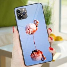 OEM Hybridní fantastic pouzdro na iPhone X / iPhone XS - Plameňák