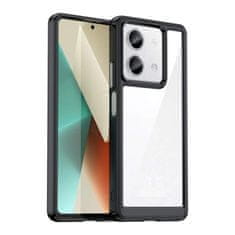 OEM Silikonové pouzdro na Xiaomi Redmi Note 13 Space s barevným rámem Black