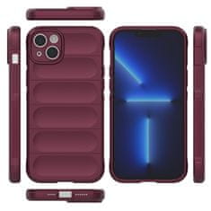 OEM Magic Shield silikonové pouzdro na iPhone 14 PLUS 6.7" Burgundy