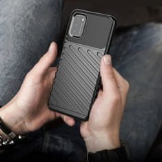 HURTEL THUNDER CASE FLEXIBILNÍ OBRNĚNÝ KRYT POUZDRA PRO XIAOMI POCO M3 / XIAOMI REDMI 9T ZELENÝ