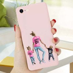 OEM Silkonové fantastic pouzdro na iPhone X / iPhone XS - Super Queen Pink