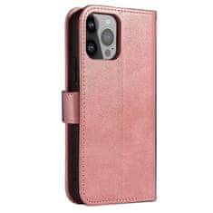 OEM Magnet Case elegantní knížkové pouzdro na Xiaomi Redmi Note 12 5G/POCO X5 5G Pink