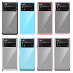 OEM Silikonové pouzdro Space s barevným rámem na Xiaomi POCO X4 PRO 5G / Note 11 Pro Black