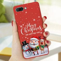 OEM Silkonové Christmas pouzdro na Honor 20 Pro - Veselé Vánoce