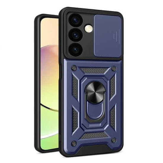 OEM Panceřový obal na Samsung Galaxy A15 4G/5G Blue s kroužkem Hybrid Armor Camshield