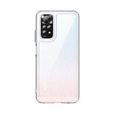 OEM Silikonové pouzdro Space s barevným rámem na Xiaomi Redmi Note 12 5G/POCO X5 5G Transparent