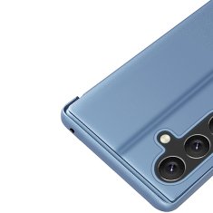 OEM Knížkové pouzdro na Samsung Galaxy A54 s průhlednou přední stranou Blue