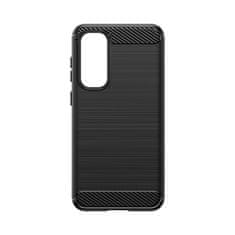 OEM Silikonový obal na Samsung Galaxy S23 FE Carbonový vzhled Black