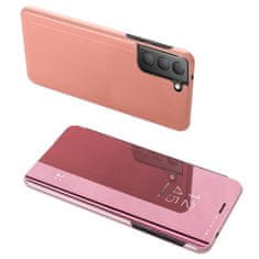 OEM Knížkové pouzdro na Xiaomi Mi 11 s průhlednou přední stranou pink