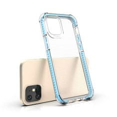 OEM Spring Armor silikonové pouzdro s barevným lemem na iPhone 12 Mini 5,4" blue