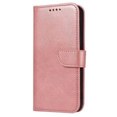 OEM Magnet Case elegantní knížkové pouzdro na iPhone 12 Pro MAX 6.7" pink