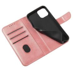 OEM Magnet Case elegantní knížkové pouzdro na iPhone 12 Pro MAX 6.7" pink