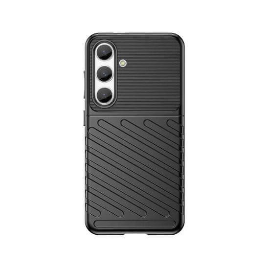 OEM Thunder silikonový kryt na Samsung Galaxy S24 PLUS Black