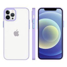 OEM Silikonové pouzdro Milky na iPhone 13 Pro 6.1" purple