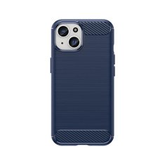 OEM Carbon silikonové pouzdro na iPhone 15 6.1" Blue