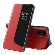 OEM Knížkové pouzdro s imitací kůže na Huawei P40 red