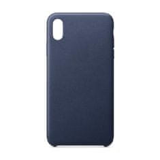 OEM Pouzdro z EKO kůže na iPhone 12 / 12 Pro 6.1" navy blue