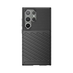 OEM Thunder silikonový obal na Samsung Galaxy S24 ULTRA Black