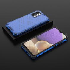 OEM Honeycomb pancéřové pouzdro se silikonovým rámem pro Samsung Galaxy A32 4G blue