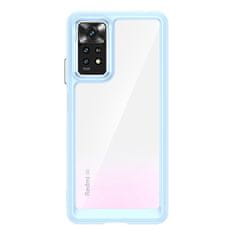 OEM Silikonové pouzdro Space s barevným rámem na Xiaomi Redmi Note 12 5G/POCO X5 5G Blue