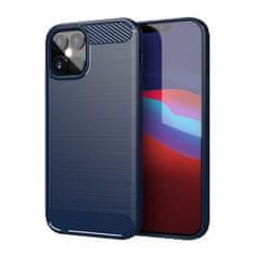 OEM Carbon silikonové pouzdro na iPhone 12 Mini 5.4" blue