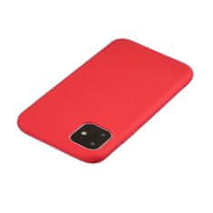 OEM Silikonové pouzdro LUX na iPhone 11 Pro red