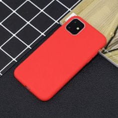 OEM Silikonové pouzdro LUX na iPhone 11 Pro red