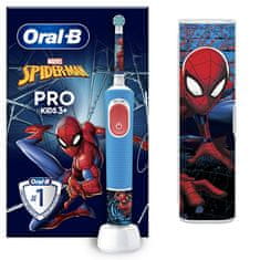 Oral-B Elektrický zubní kartáček s cestovním pouzdrem Vitality Pro Kids Spiderman