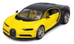 Maisto Bugatti Chiron, žluto-černá, Exotics, 1:24