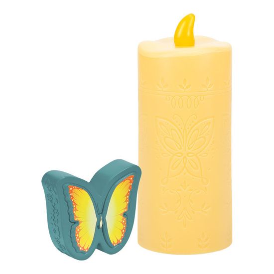 Paladone Lampička - Encanto Candle Light with Butterfly Remote