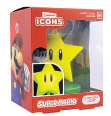 Paladone Lampička - Super Mario Star 10cm