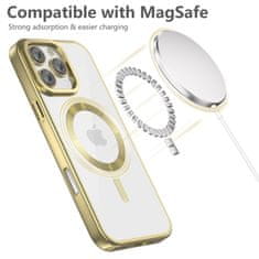 Tech-protect MagFlex MagSafe kryt na iPhone 16 Pro Max, zlatý