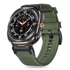 Tech-protect Delta Pro řemínek na Samsung Galaxy Watch Ultra 47mm, hunter green