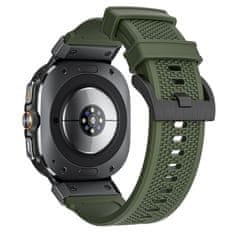 Tech-protect Delta Pro řemínek na Samsung Galaxy Watch Ultra 47mm, hunter green