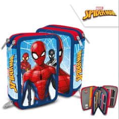 KIDS LICENSING Třípatrový penál s náplní SPIDERMAN, SP30008