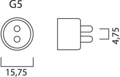 Sylvania  F15W/T5/BL368