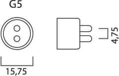 Sylvania  F54W T5 l 8 Grolux Retail 1047mm