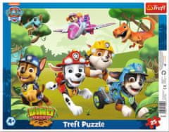 Trefl Puzzle Tlapková patrola: Úžasné psí triky 25 dílků