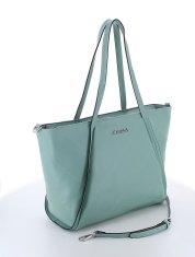 Marina Galanti shopping bag Alberta – vodní zelená