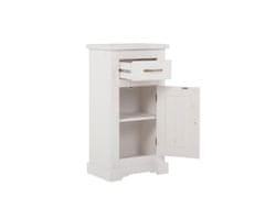 COMAD ROMANTIC 810 WHITE nízká skříňka 45cm - Comad