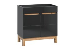 COMAD BALI GRAFIT 820-60D FSC skříňka pod umyvadlo 60cm - Comad