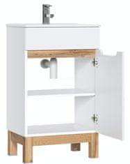 COMAD BALI WHITE 824 -50 CM FSC skříňka pod umyvadlo 50cm, bílá - Comad