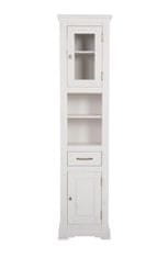 COMAD ROMANTIC 800 WHITE vysoká skříňka 45cm - Comad