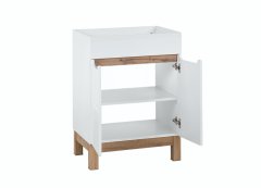 COMAD BALI WHITE 820 -60 CM FSC skříňka pod umyvadlo 60cm, bílá - Comad